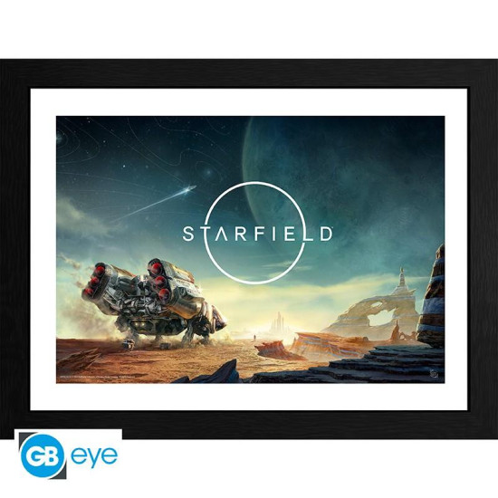 GBEYE STARFIELD - Framed print 