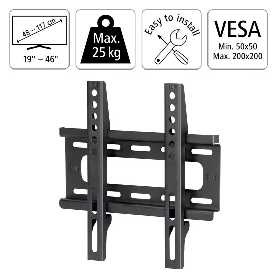 Hama FIX TV Wall Bracket, 19