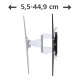 Hama TV Wall Bracket, Swivel, Tilt, Pull-out, 229 cm (90