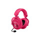 Безжични Геймърски слушалки Logitech PRO X 2 Magenta