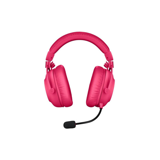 Безжични Геймърски слушалки Logitech PRO X 2 Magenta