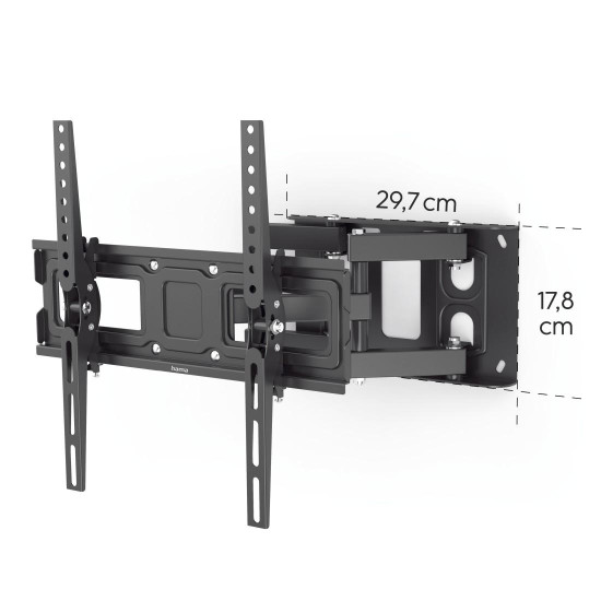 Hama TV Wall Bracket, Swivel, Tilt, Pull-out, 165 cm (65