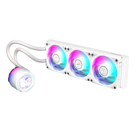 CPU Cooler Gigabyte AORUS WATERFORCE X II 360 ICE, LCD Display