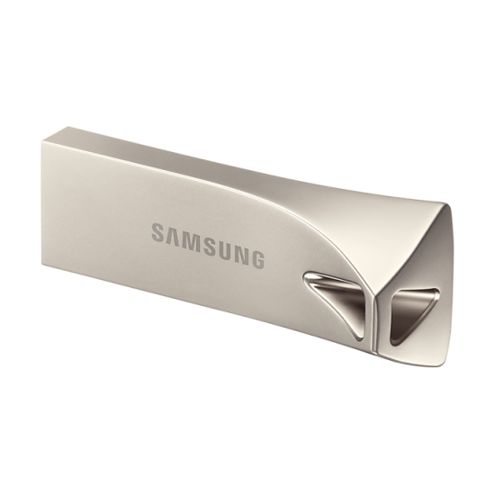 USB памет Samsung BAR Plus, 128GB, USB-A, Сребриста