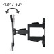 Hama FULLMOTION TV Wall Bracket, 37