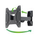 Hama TV Wall Bracket, Swivel, Tilt, 122 cm, 48