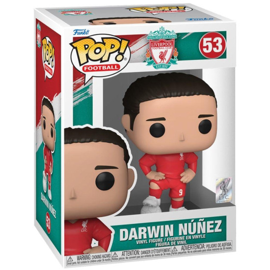 Фигурка Funko Pop! Football: Liverpool FC - Darwin Nunez #53