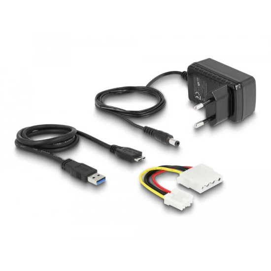 Delock Converter USB 5 Gbps to SATA 6 Gb/s / IDE 40 pin / IDE 44 pin with backup function