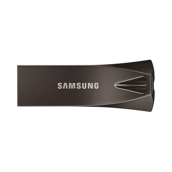 Samsung USB Flash Drive BAR Plus, 64GB, USB-A, Titanium Gray