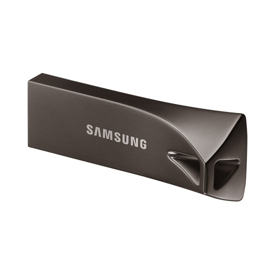 Samsung USB Flash Drive BAR Plus, 256GB, USB-A, Titanium Gray