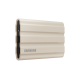 External SSD Samsung T7 Shield, 1TB USB-C, Moonrock Beige