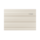 External SSD Samsung T7 Shield, 1TB USB-C, Moonrock Beige