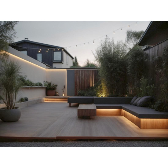 Hama Neon LED Strips, RGB, Outdoor WLAN Light Strip, IP44, 176634