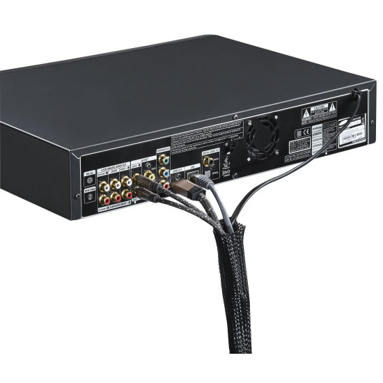 Hama Flexible Fabric Cable Conduit, Universal, 20 - 40 mm, 220995