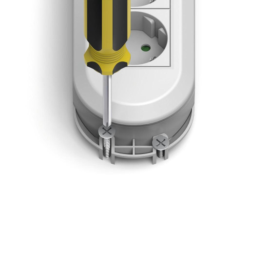 Hama Power Strip, 10-Way, Switch, 223041