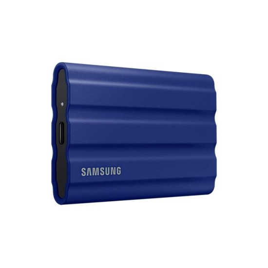 Външен SSD Samsung T7 Shield, 2TB USB-C, Син