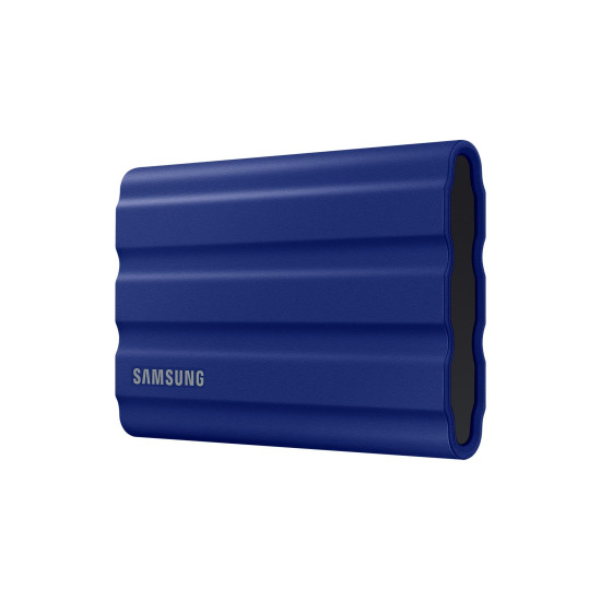 Външен SSD Samsung T7 Shield, 2TB USB-C, Син