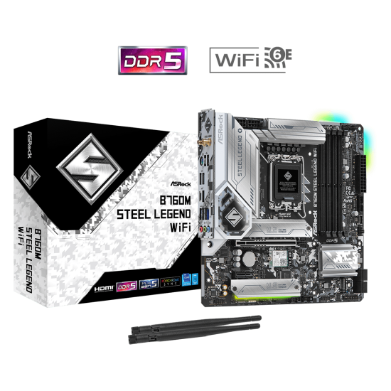 Motherboard ASRock B760M Steel Legend WIFI DDR5