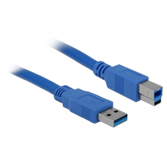 Кабел Delock USB-A - USB-B, 3m