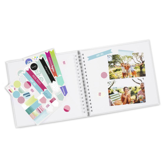Hama Creative Kit, Create your own Spiral Album with Accessories, 7293
