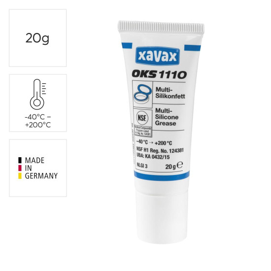 Xavax Multi-silicone Grease Food-safe, f. Fully Automatic Coffee Makers, 111177