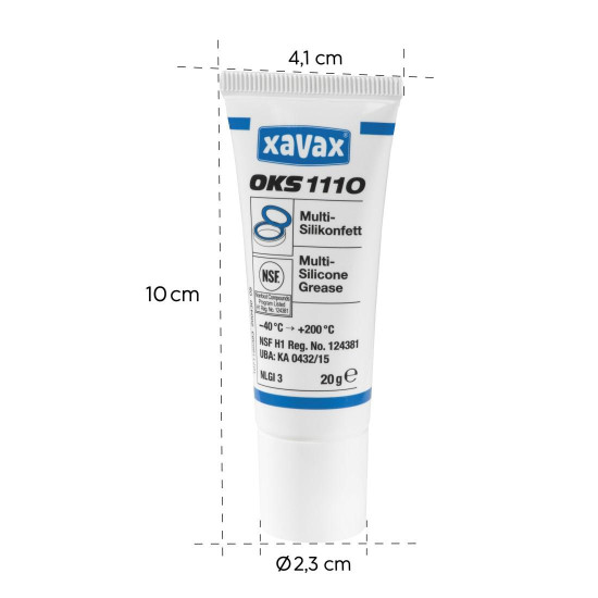 Xavax Multi-silicone Grease Food-safe, f. Fully Automatic Coffee Makers, 111177