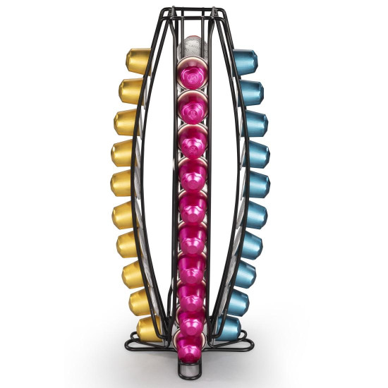 Xavax Coffee Capsule Stand for Nespresso, Holder for 40 Capsules, 111265