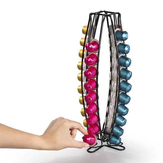 Xavax Coffee Capsule Stand for Nespresso, Holder for 40 Capsules, 111265