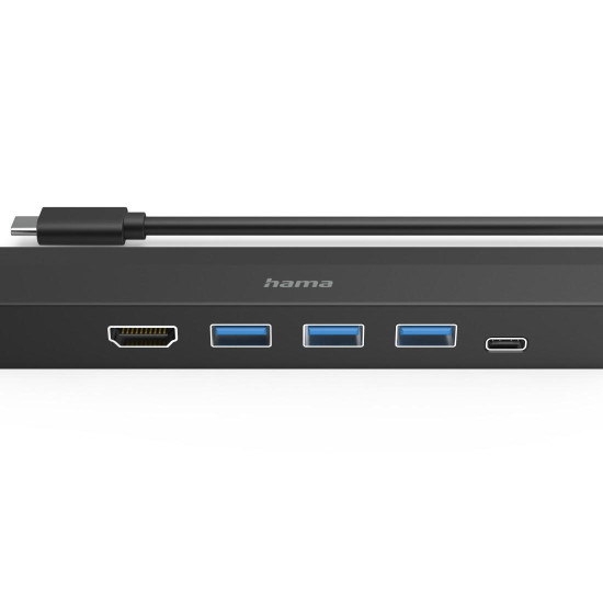 Hama USB-C Hub, Multiport, 6 Ports, 200144