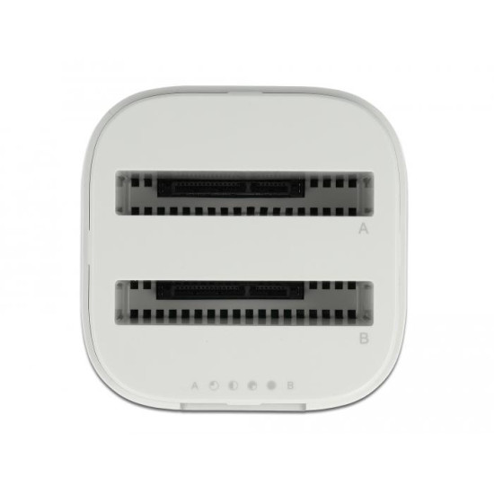 Станция Delock USB-C, За 2 x 2.5″ SATA HDD / SSD, Клониране