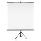 Hama Screen with tripod, 180 x 180 cm, 2-in-1, mobile set, 21573