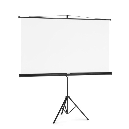 Hama Screen with tripod, 180 x 180 cm, 2-in-1, mobile set, 21573