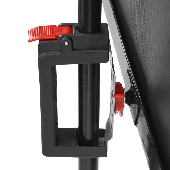 Екран на стойка 125x125 cm, 2 в 1, мобилен комплект, 21575