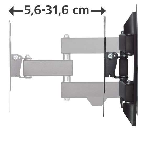 Hama TV Wall Bracket, Swivel, Tilt, Pull-out, 122 cm (48