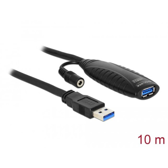 Delock Cable USB 3.0 Extension, active 10 m