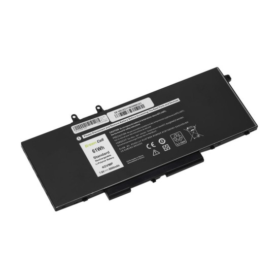 Батерия за лаптоп Dell Latitude 5400 5410 5500 5510 Precision 3540 3550 4GVMP 7,4V 8000mAh GREEN CELL