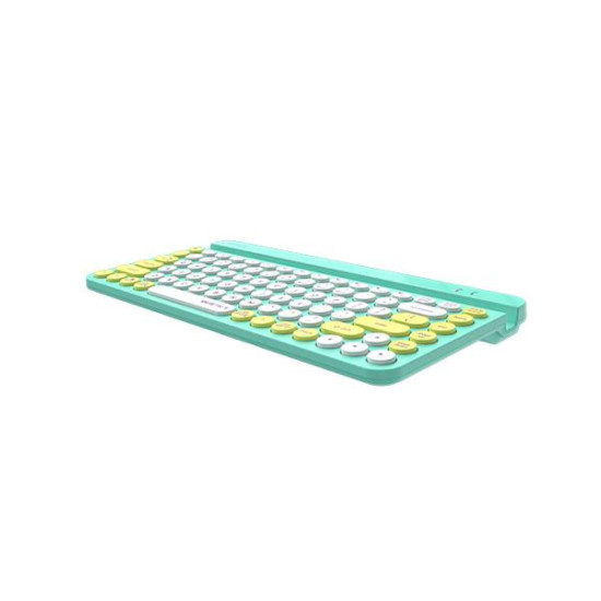 Wireless Keyboard A4TECH FBK30, Bluetooth & 2.4G, Avocado, Smartphone Cradle