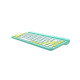 Wireless Keyboard A4TECH FBK30, Bluetooth & 2.4G, Avocado, Smartphone Cradle