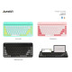 Wireless Keyboard A4TECH FBK30, Bluetooth & 2.4G, Avocado, Smartphone Cradle