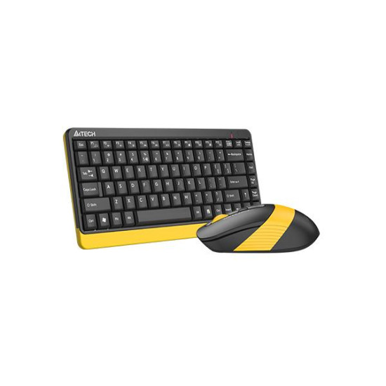 A4TECH FG1110  2.4G Compact Desktop Set, Bumblebee