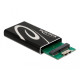 Външно чекмедже Delock 42006, За mSATA SSD, USB