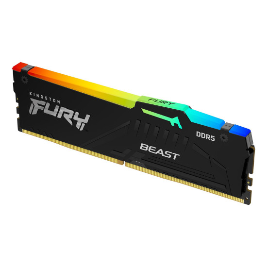 Memory Kingston FURY Beast RGB 16GB DDR5 - KF560C30BBEA-16