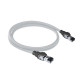 ACT Grey 3 meters S/FTP CAT6A IDC 4PPoE / PoE++ 100W LSZH