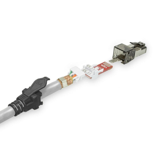 Мрежов пач кабел ACT S/FTP, CAT6A IDC 4PPoE/PoE++100W LZSH, 1.5 m