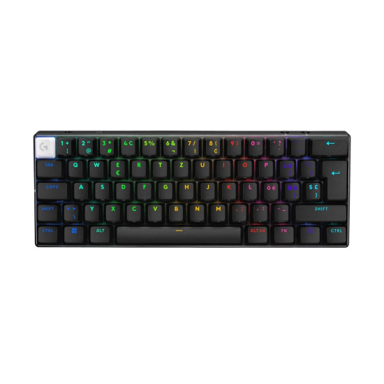 Геймърска клавиатура Logitech Pro X 60 Tactile black