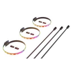 3-Pack RGB Strips HYTE LS10 - 330 mm