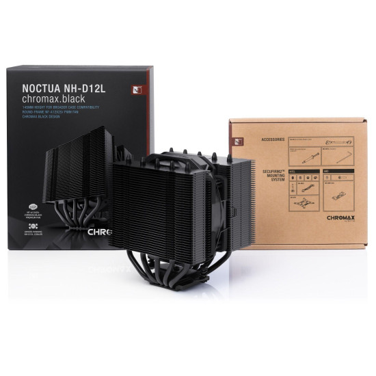 CPU Cooler Noctua NH-D12L CHROMAX.BLACK