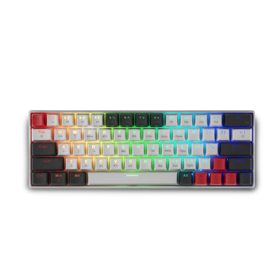 Gaming Wireless Keyboard Spartan Gear Pegasus 2 RGB White/Grey