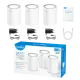 Cudy M3000, 3-pack, AX3000 Dual Band, 2.4/5 GHz, 574 -  2402 Mbps