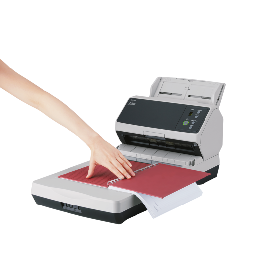 Document Scanner Ricoh fi-8250, Flatbed, A4, USB 3.2 gen1, ADF 100 pages